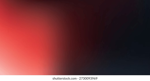 Un gradiente suave en transición de tonos rojos vibrantes a tonos oscuros profundos, con un destello de luz sutil en el lado izquierdo.