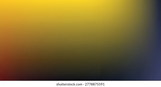 A smooth gradient transitioning from yellow to dark blue, creating an abstract and modern background.