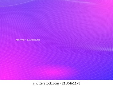 Smooth gradient wave line with gradient light background,modern abtract template