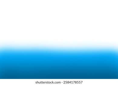 A smooth gradient from white to blue, resembling the horizon where the sky meets the sea. A calming and serene visual effect.