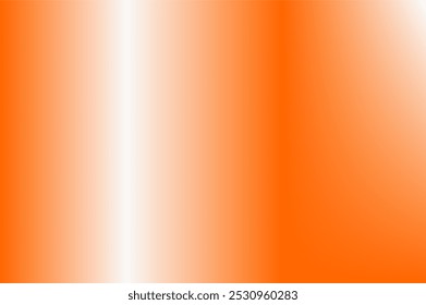 Gradiente suave de blanco a naranja, con un brillo metálico. Fondo naranja .