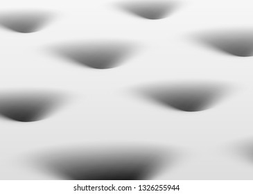 Smooth gray blotches design vector
