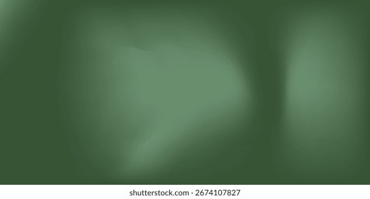 Fondo abstracto verde liso con curvas que fluyen, textura suave