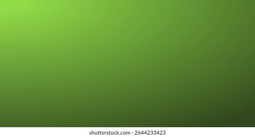 Smooth green gradient background. Soft color transition perfect for abstract designs, digital backdrops, web headers, and nature-inspired themes. Fresh, vibrant, and calming