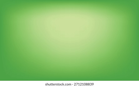Fundo de gradiente radial verde suave com centro luminoso
