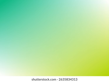 Smooth green vector gradient with fresh, natural tones, perfect for eco-friendly themes, modern designs, backgrounds, and digital artwork.