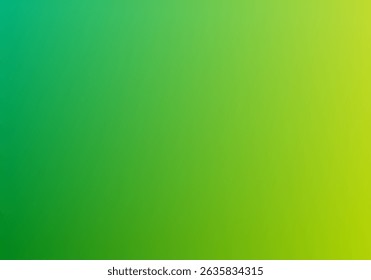 Smooth green vector gradient with fresh, natural tones, perfect for eco-friendly themes, modern designs, backgrounds, and digital artwork.