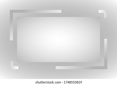 smooth greyscale abstract rectangle cover background luxury vector cool mood