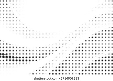 Fondo suave de la malla de la onda del semitono para los carteles abstractos, marca digital, diseños modernos, Ilustración vectorial creativa del Diseño web
