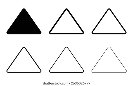 Forma hexagonal lisa con bordes geométricos. Icono de polígono normal. Ilustración vectorial plana aislada sobre fondo blanco.