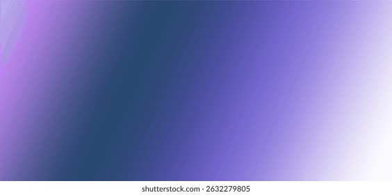a smooth, horizontal gradient transitioning from a vibrant light purple on the left, through a deeper purplish blue in the center, to pure white on the right.