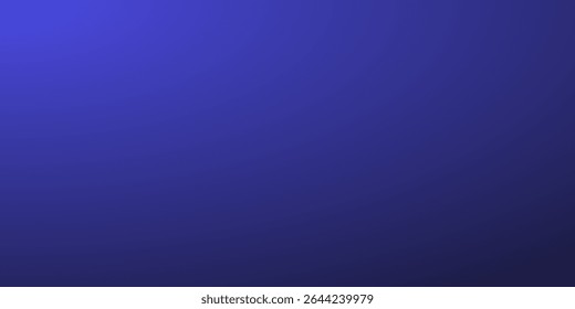 Smooth indigo blue gradient background. Soft color transition ideal for abstract designs, digital backdrops, web headers, or cool-toned themes. Deep, modern, and versatile