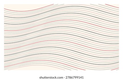 Smooth, layered contour lines illustrating elevation changes, isolated on a clean white background for clear visualization.