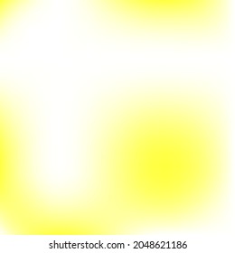 Smooth Lemon Liquid Yellow Blurry Background. Vivid Fashion Light Watercolor Gradient Backdrop. Trendy Multicolor Vibrant White Color Design Picture. Vector Bright Spotlight Neon Gradient Mesh.