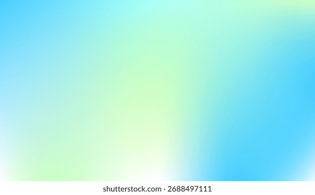 A smooth light blue and green gradient, perfect for backgrounds, abstract designs, and modern vector artwork.