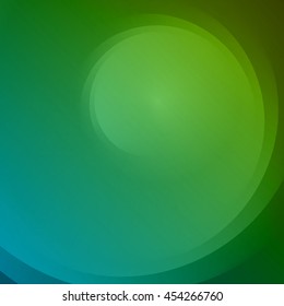 Smooth light blue green waves lines vector abstract background. Good for promotion materials, brochures, banners. Abstract Backdrop, Technology Background.