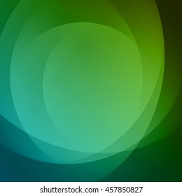 Smooth light blue green waves lines vector abstract background. Good for promotion materials, brochures, banners. Abstract Backdrop, Technology Background.