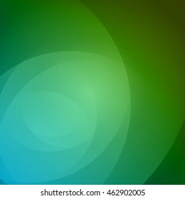 Smooth light blue green waves lines vector abstract bacground. Good for promotion materials, brochures, banners. Abstract Backdrop, Technology Background.