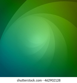 Smooth light blue green waves lines vector abstract bacground. Good for promotion materials, brochures, banners. Abstract Backdrop, Technology Background.