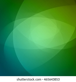 Smooth light blue green waves lines vector abstract bacground. Good for promotion materials, brochures, banners. Abstract Backdrop, Technology Background.