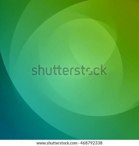 Smooth light blue green waves lines vector abstract bacground. Good for promotion materials, brochures, banners. Abstract Backdrop, Technology Background.
