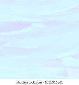 Smooth Light Blue and Violet Sky Watercolor background;Vintage Style with space for text in put; design for wallpaper and texture; vector illustration.
