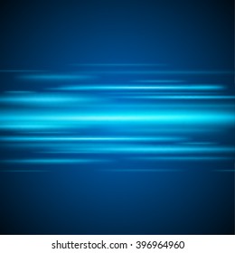 Smooth light blue waves lines vector abstract background. Good for promotion materials, brochures, banners. Abstract Backdrop, Technology Background.