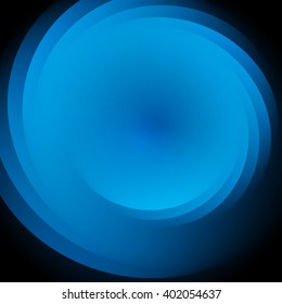 Smooth light blue waves lines vector abstract background. Good for promotion materials, brochures, banners. Abstract Backdrop, Technology Background.