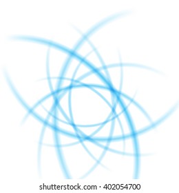 Smooth light blue waves lines vector abstract background. Good for promotion materials, brochures, banners. Abstract Backdrop, Technology Background.