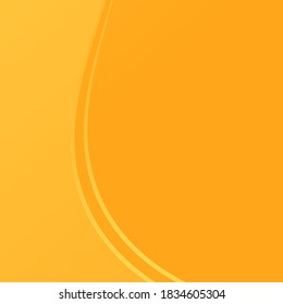 Smooth light gold waves line. Beautiful Gold Satin. Drapery Background. Vector Illustration