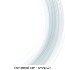 Smooth light gray waves lines vector abstract background. Good for promotion materials, brochures, banners. Abstract Backdrop, Technology Background