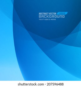 Smooth light lines abstract vector background