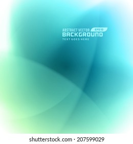 Smooth light lines abstract vector background