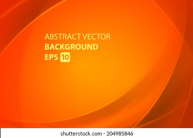 Colorful Geometric Background Orange Elements Fluid Stock Vector ...
