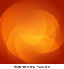 Smooth light orange waves lines vector abstract background. Good for promotion materials, brochures, banners. Abstract Backdrop, Technology Background.