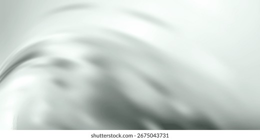 Las líneas suaves de las ondas de luz y las bengalas de lente de fondo abstracto.