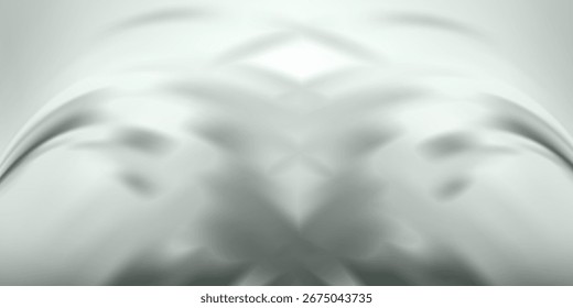 Las líneas suaves de las ondas de luz y las bengalas de la lente abstractas background.Ilustración vectorial,