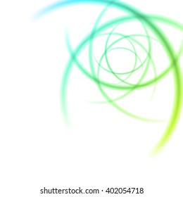 Smooth light waves lines vector abstract background. Good for promotion materials, brochures, banners. Abstract Backdrop, Technology Background.