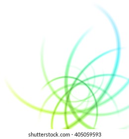 Smooth light waves lines vector abstract background. Good for promotion materials, brochures, banners. Abstract Backdrop, Technology Background.