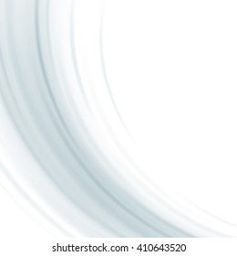 Smooth light waves lines vector abstract background. Good for promotion materials, brochures, banners. Abstract Backdrop, Technology Background.