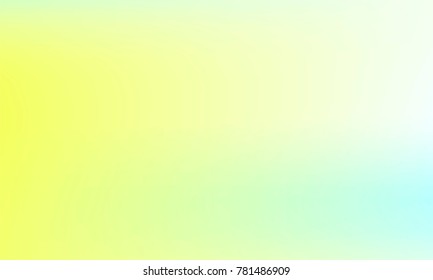 Smooth Light Yellow and Blue Fancy Gradient