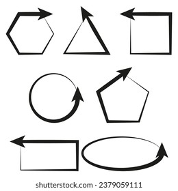 Smooth Line Icons. Line icons collection. For Apps. Vector illustration. EPS 10.