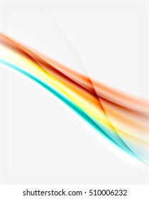 Smooth lines, abstract background template