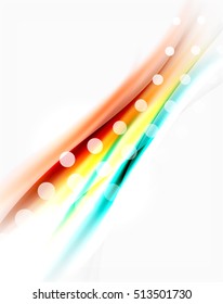 Smooth lines, abstract background template