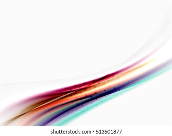 Smooth lines, abstract background template