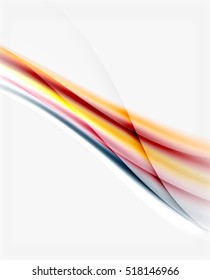 Smooth lines, abstract background template