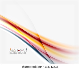 Smooth lines, abstract background template