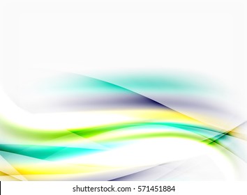 Smooth lines, abstract background template