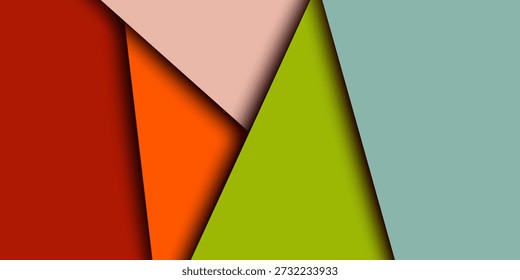 smooth lines abstract. paper cut art. abstract layers