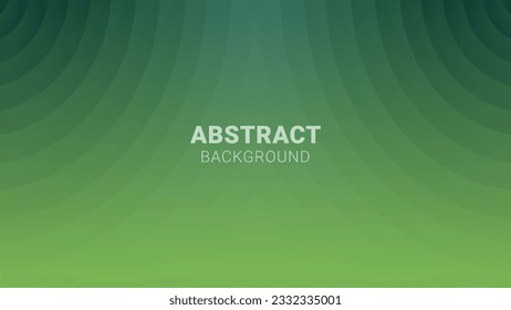 Smooth lines business green abstract background vector